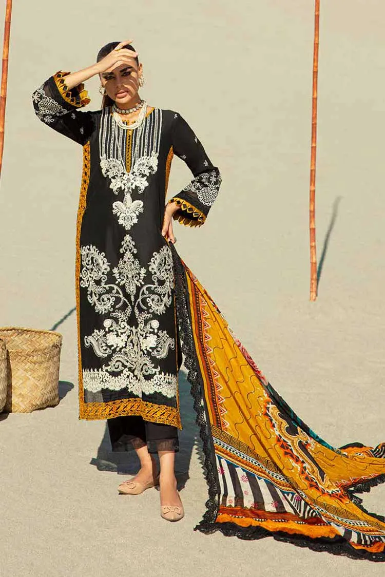 04 Mustard Affair Luxury Lawn Collection Vol 2