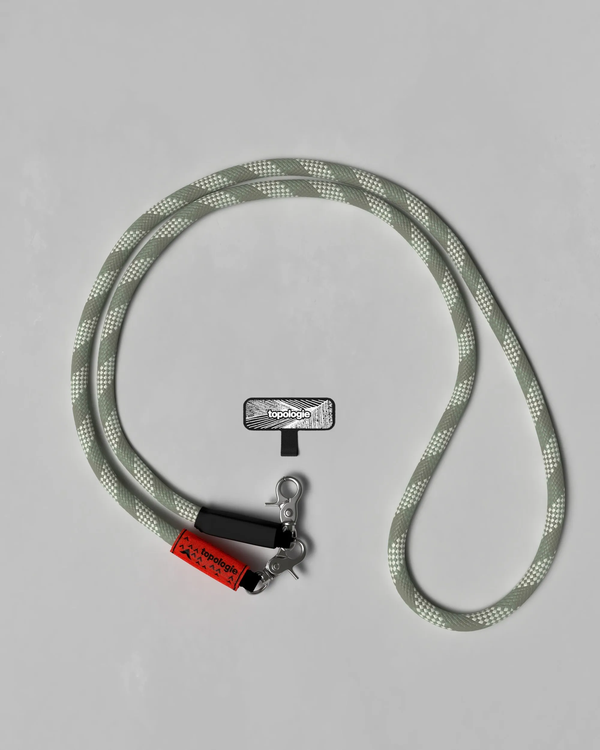 10mm Rope / Sage Patterned   Phone Strap Adapter