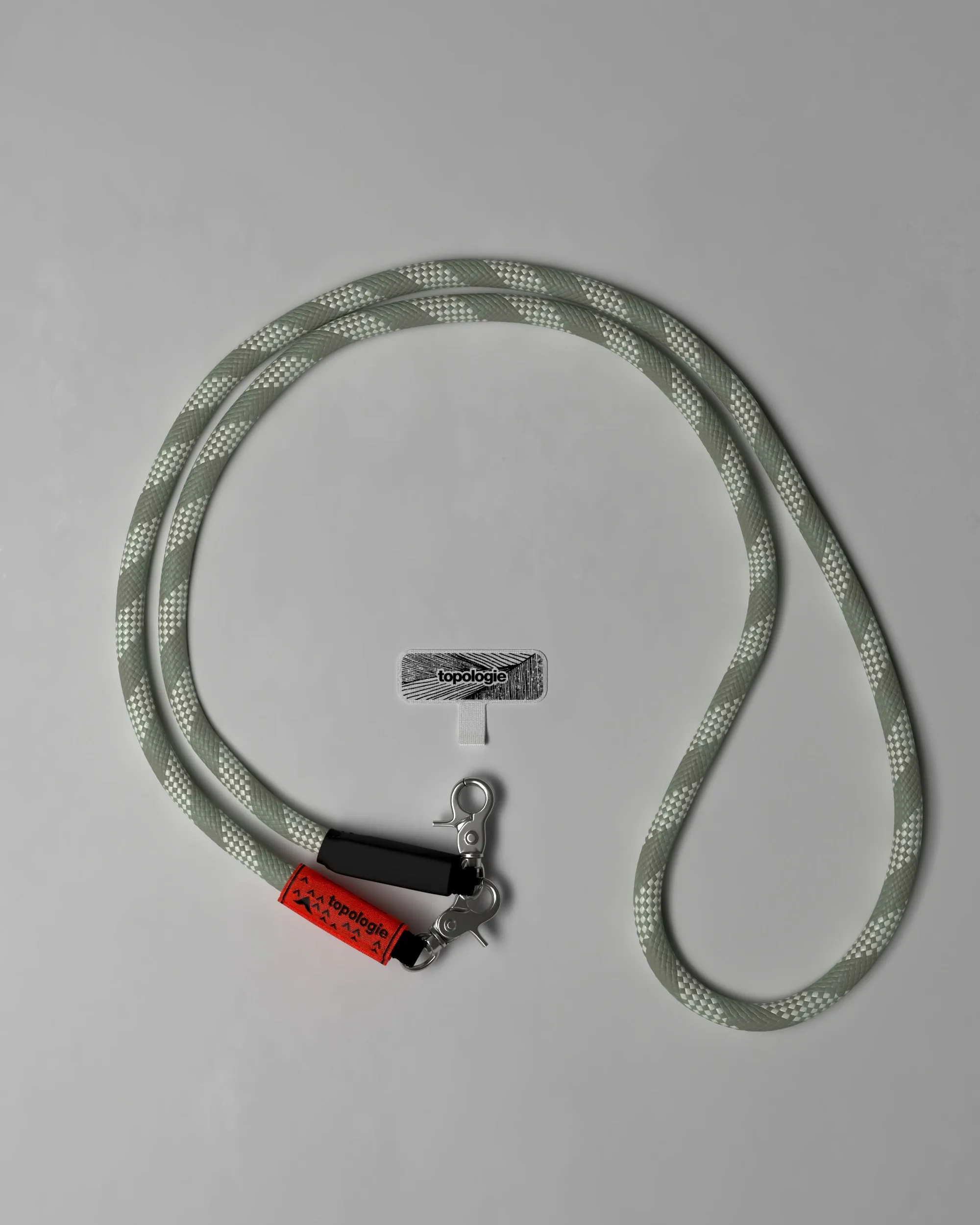 10mm Rope / Sage Patterned   Phone Strap Adapter