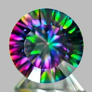 6MM ROUND  MYSTIC TOPAZ   LOOSE GEMSTONE