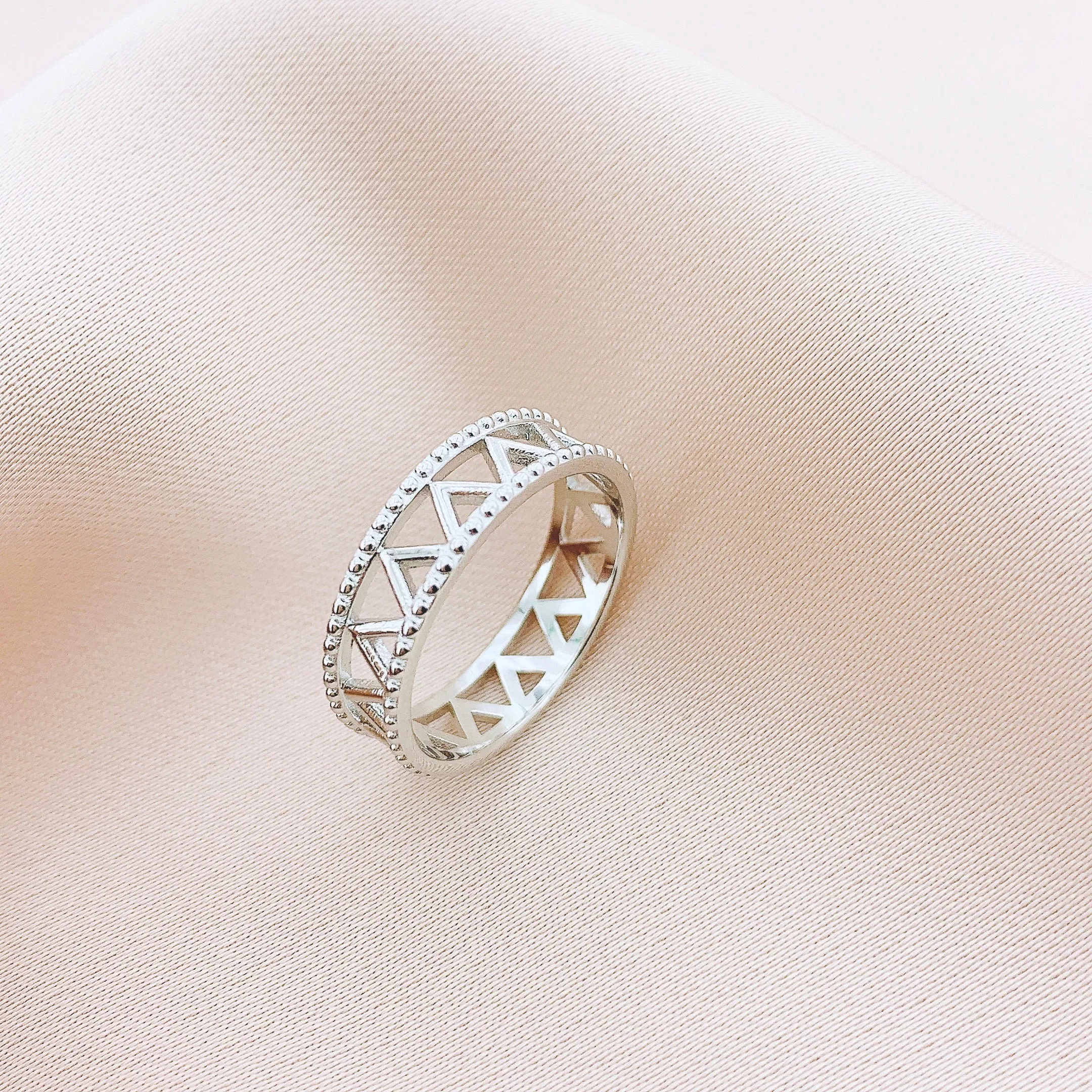 925 Silver Plain Ring