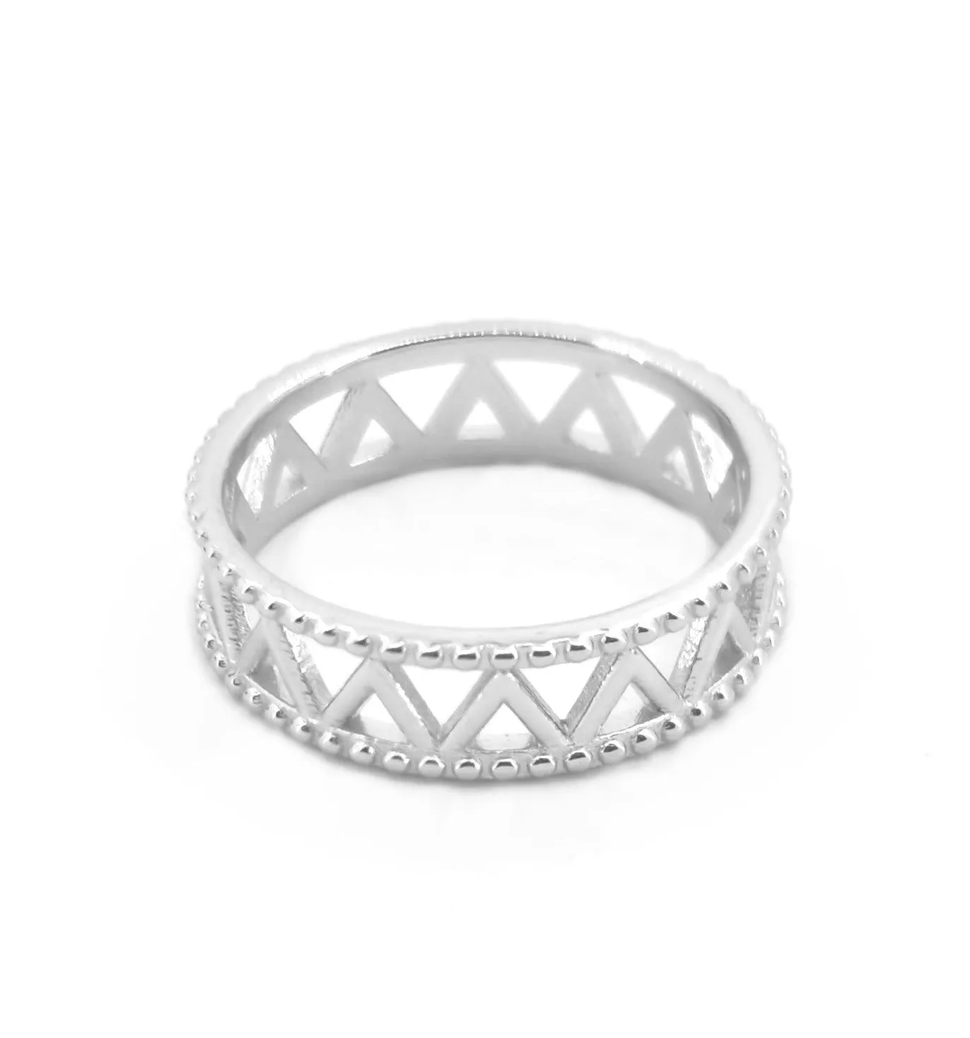 925 Silver Plain Ring