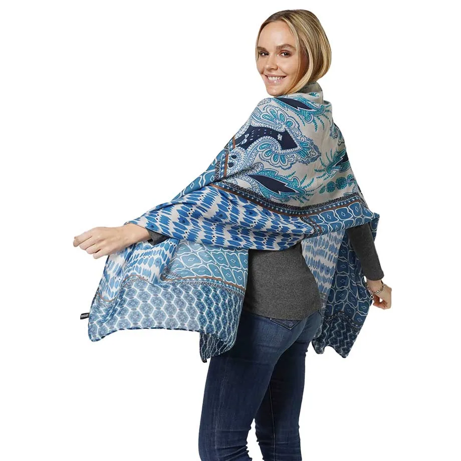 Abstract Patterned Scarf