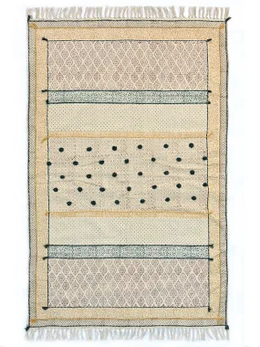 AIDEN - BLOCK PRINTED RUG