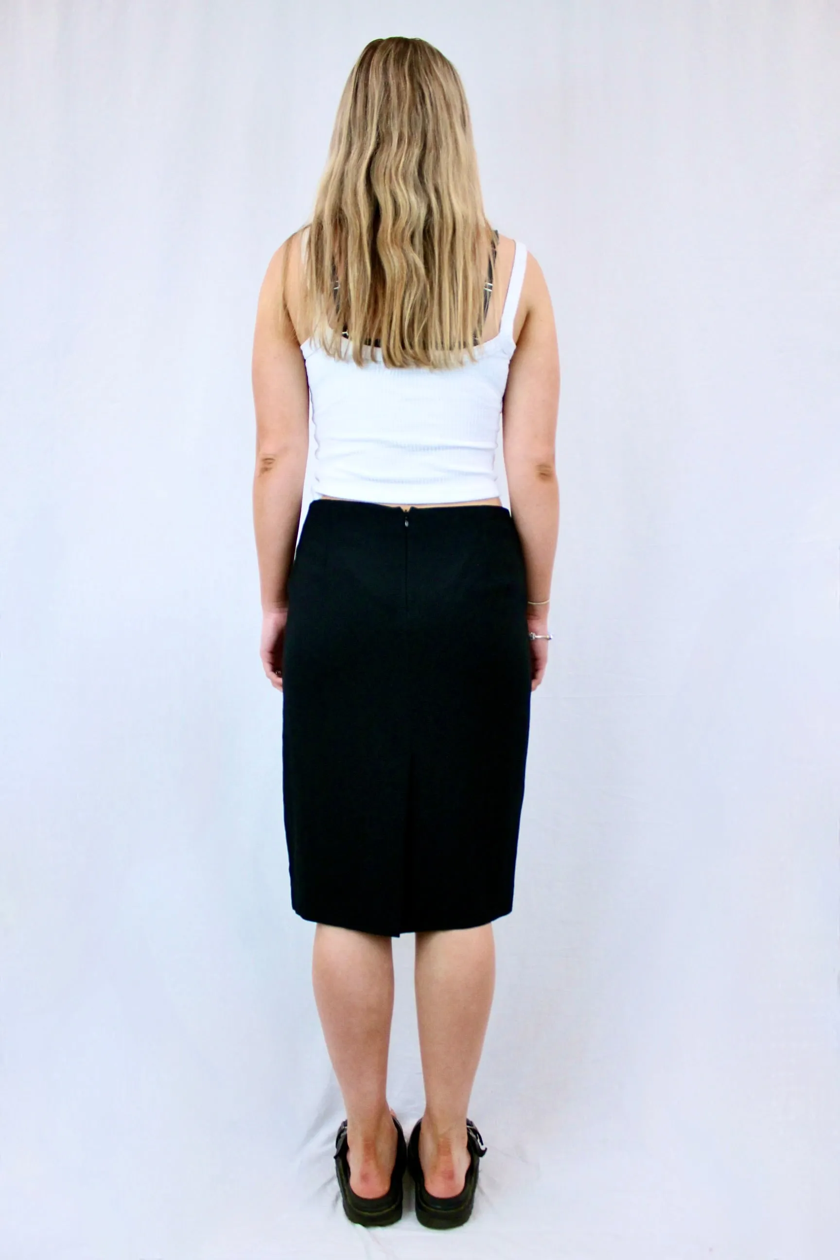 Alexander McQueen - Plain Pencil Skirt