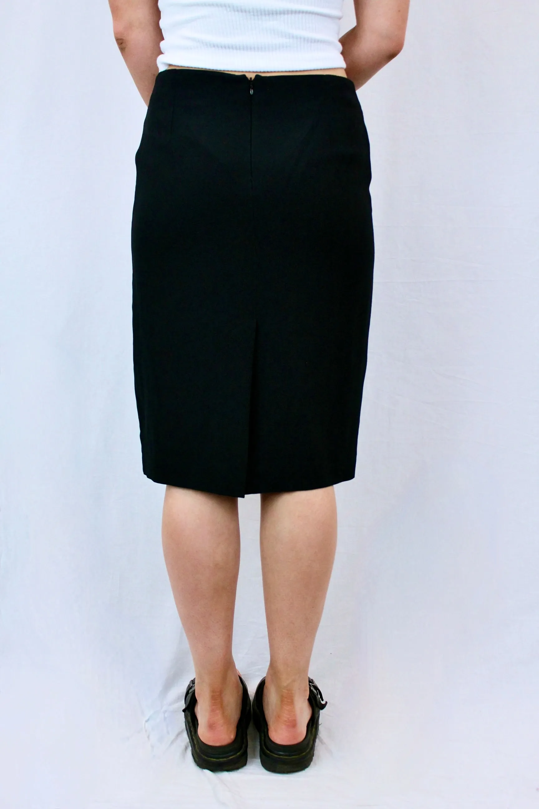 Alexander McQueen - Plain Pencil Skirt