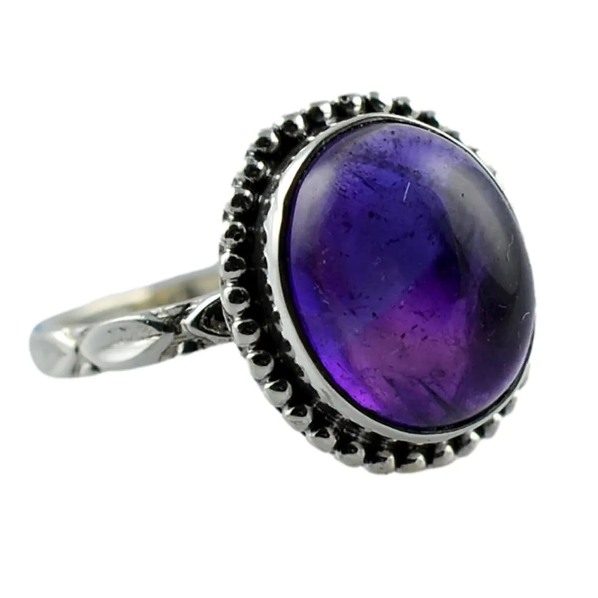 Amethyst 925 Sterling Silver Handmade Ring