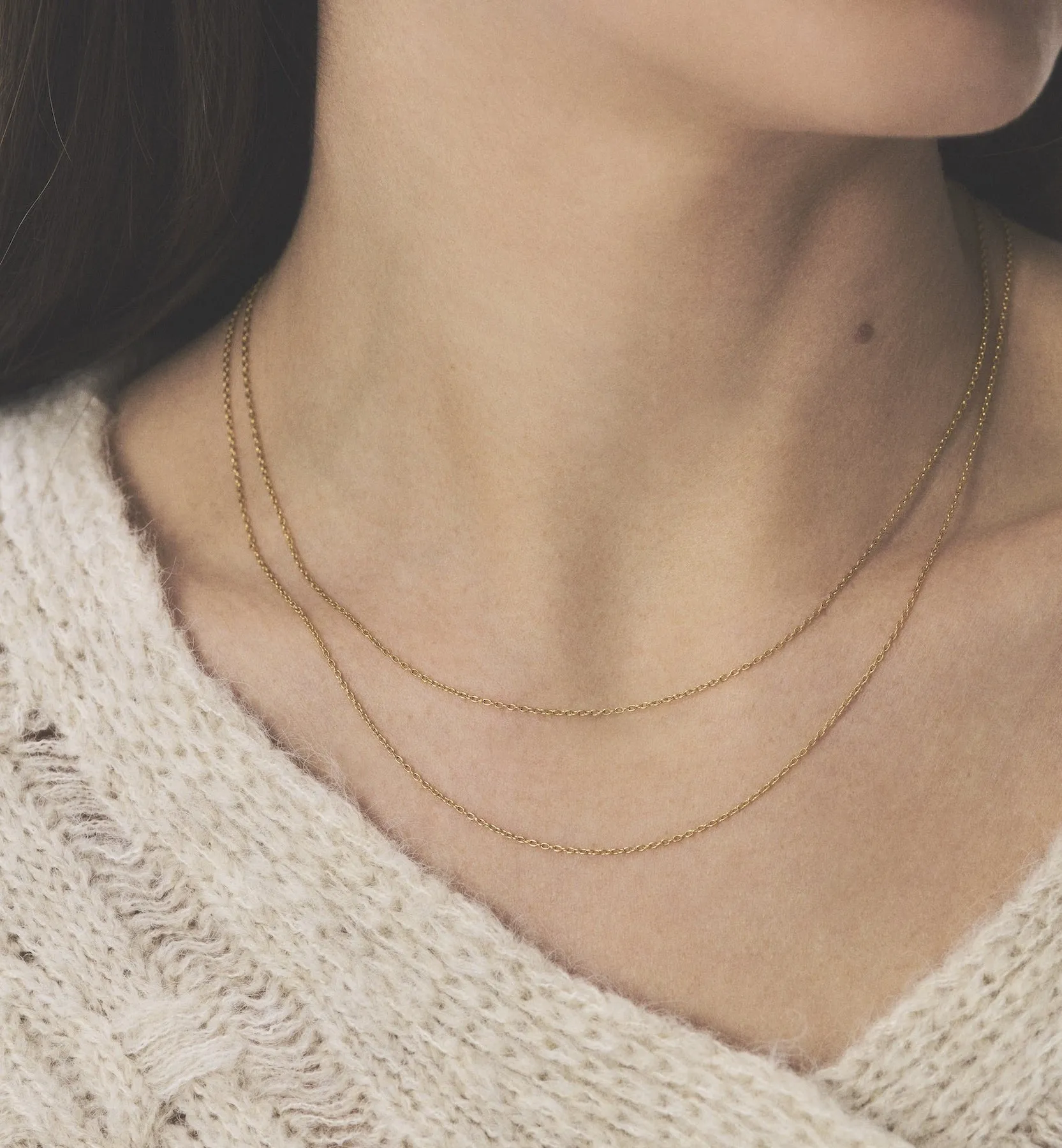 Anchor Plain Necklace