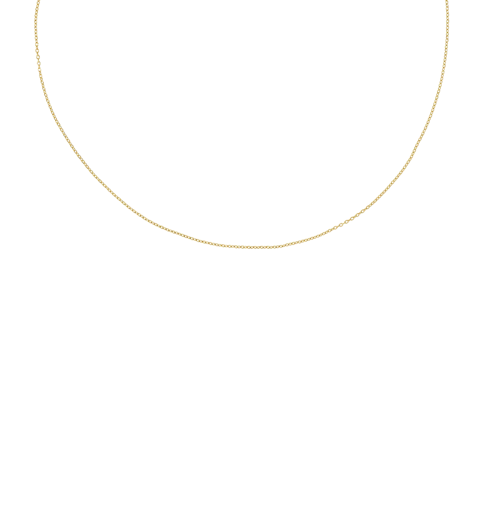 Anchor Plain Necklace