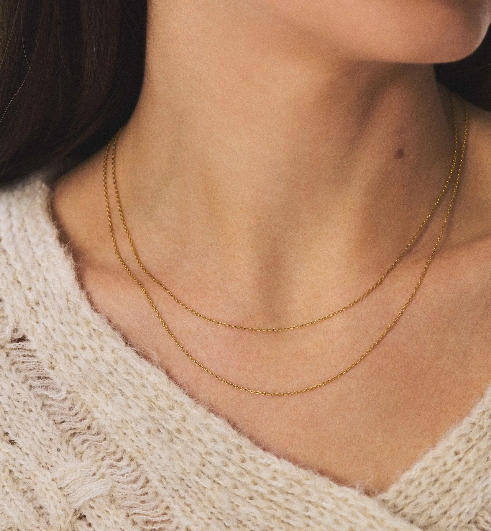 Anchor Plain Necklace