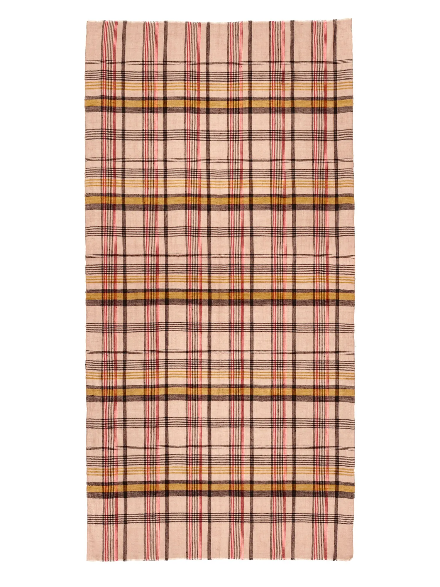 Luxurious Andromaca Cashmere Plaid Scarf for Ultimate Warmth and Style