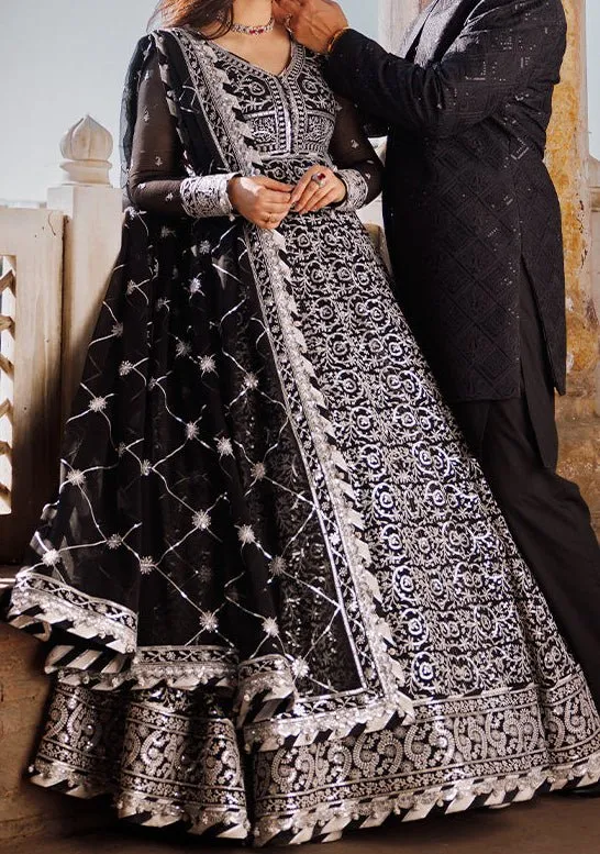 Asim Jofa Pakistani Luxury Chiffon Anarkali