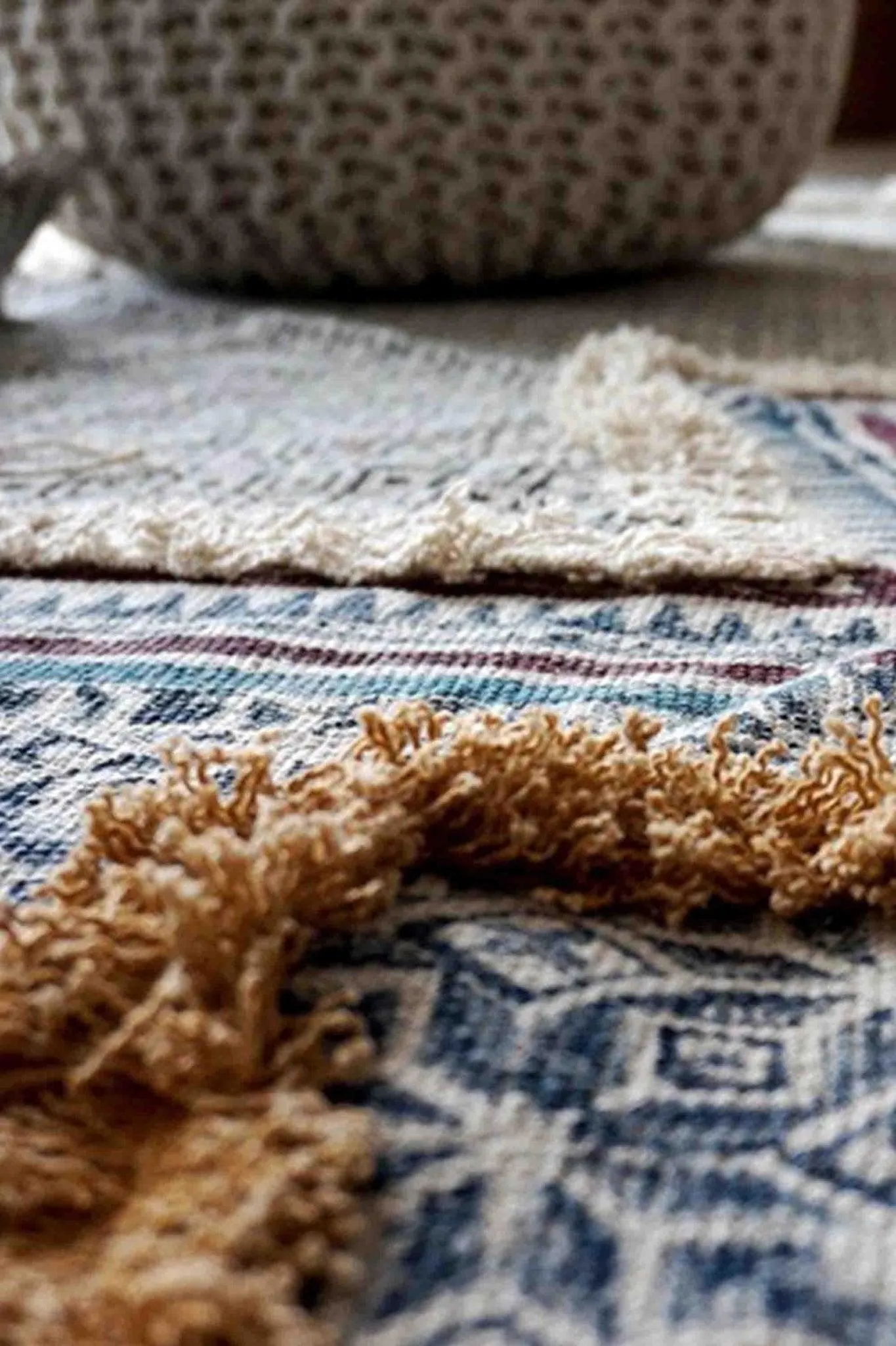 ASTERIA - BLOCK PRINTED RUG