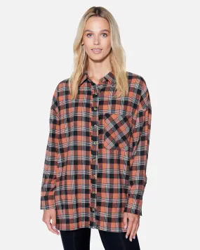 Austin Plaid Boyfriend Shirt