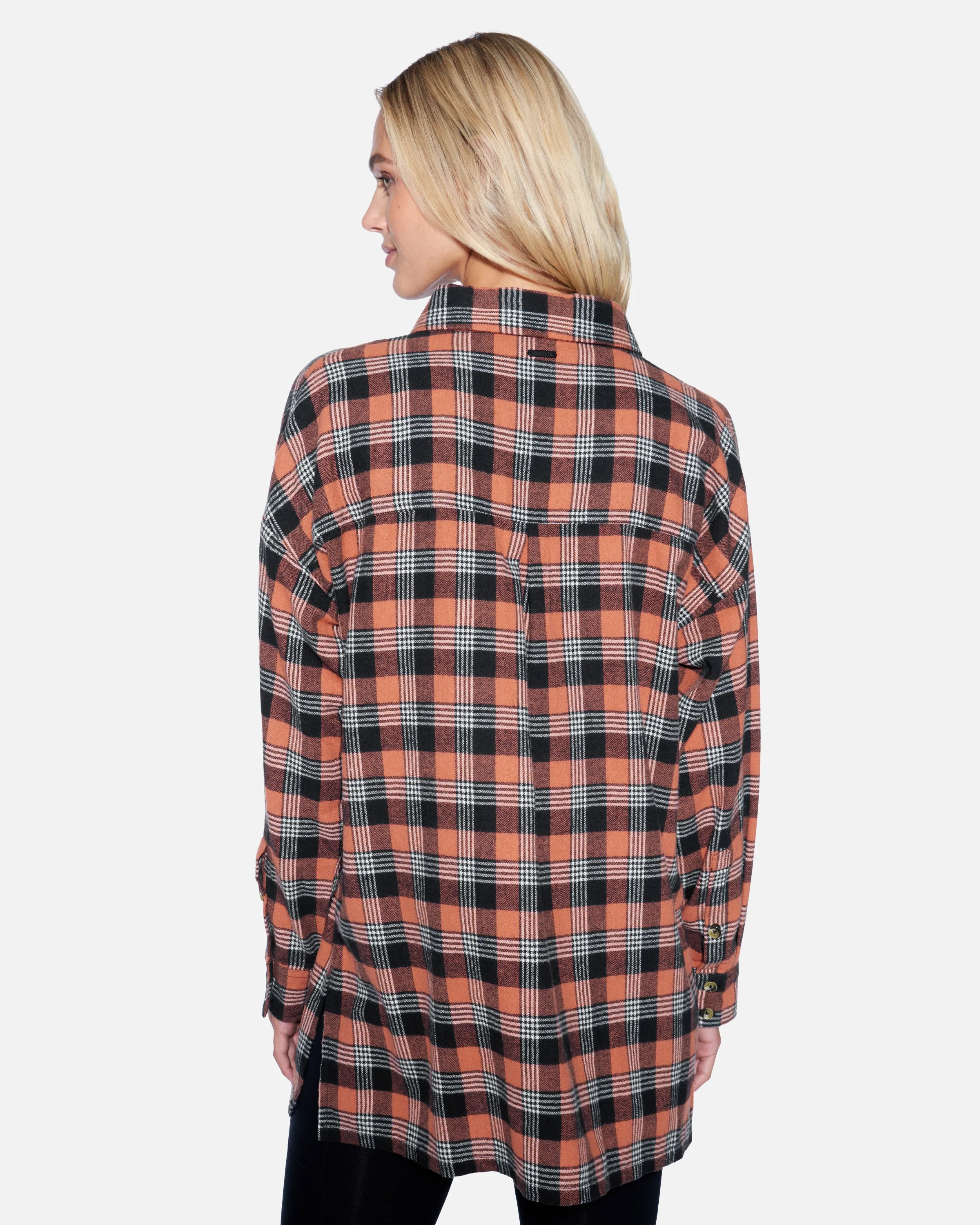 Austin Plaid Boyfriend Shirt