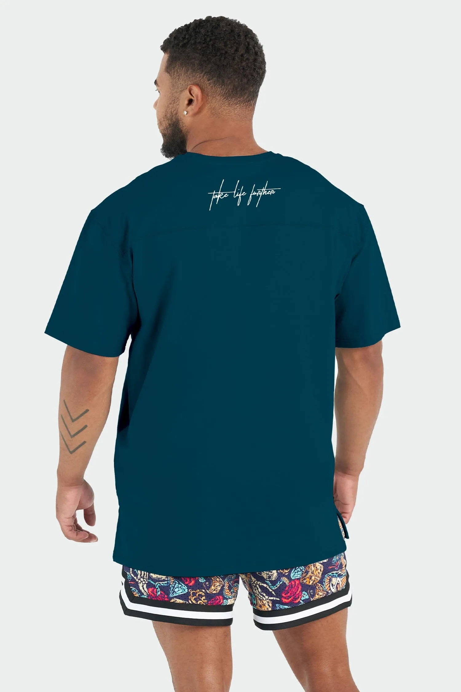 Back Script Oversized Tee