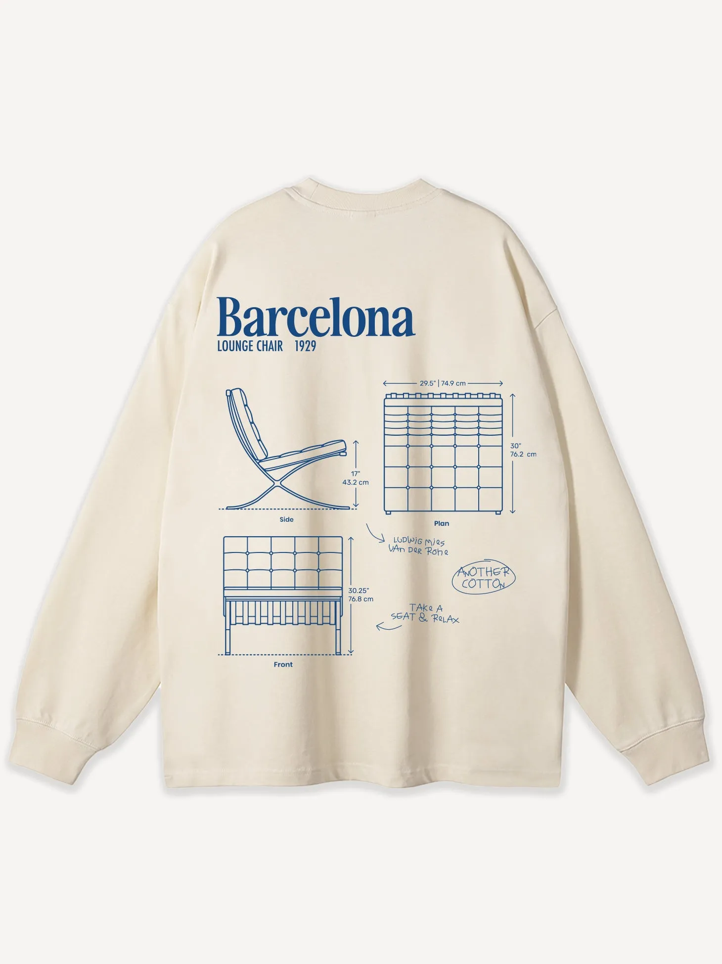 Barcelona Oversized Longsleeve