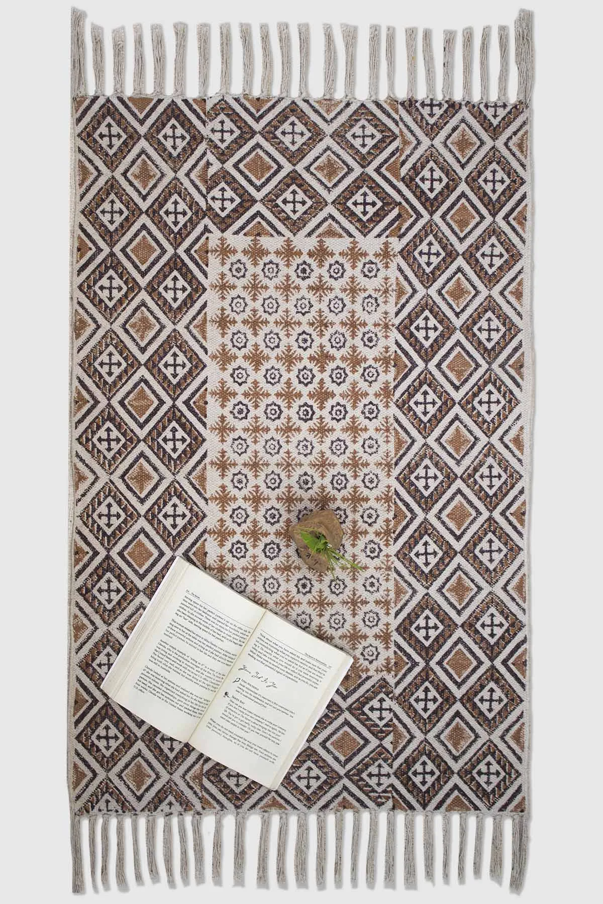 BEGUR - BLOCK PRINTED RUG