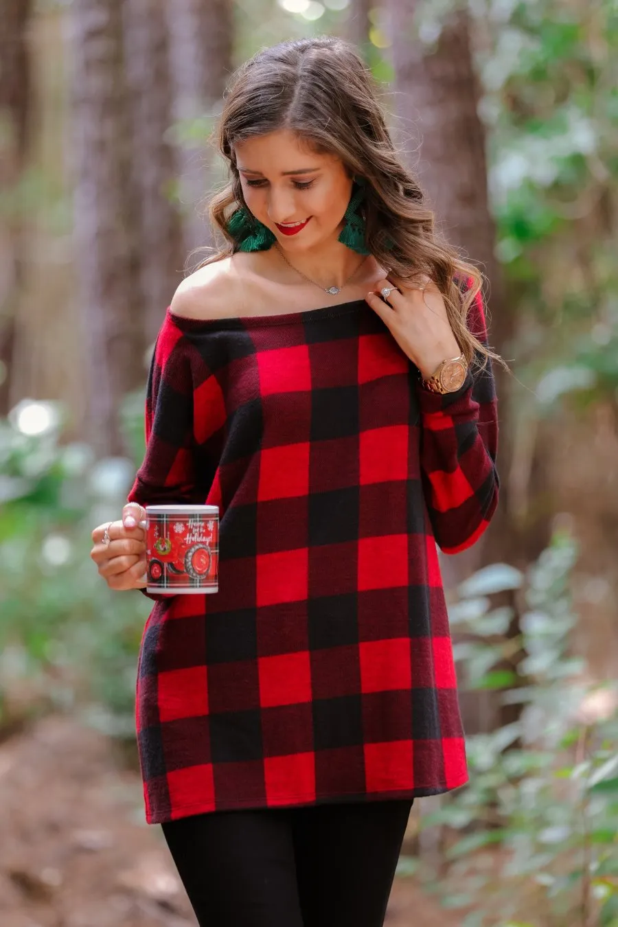 Bentley Buffalo Plaid Top