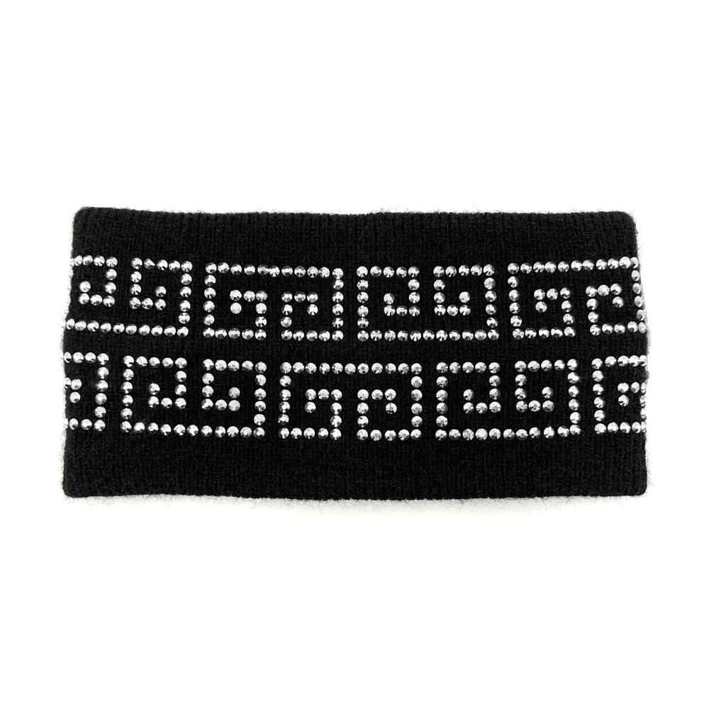 Bling Greek Patterned Earmuff Headband