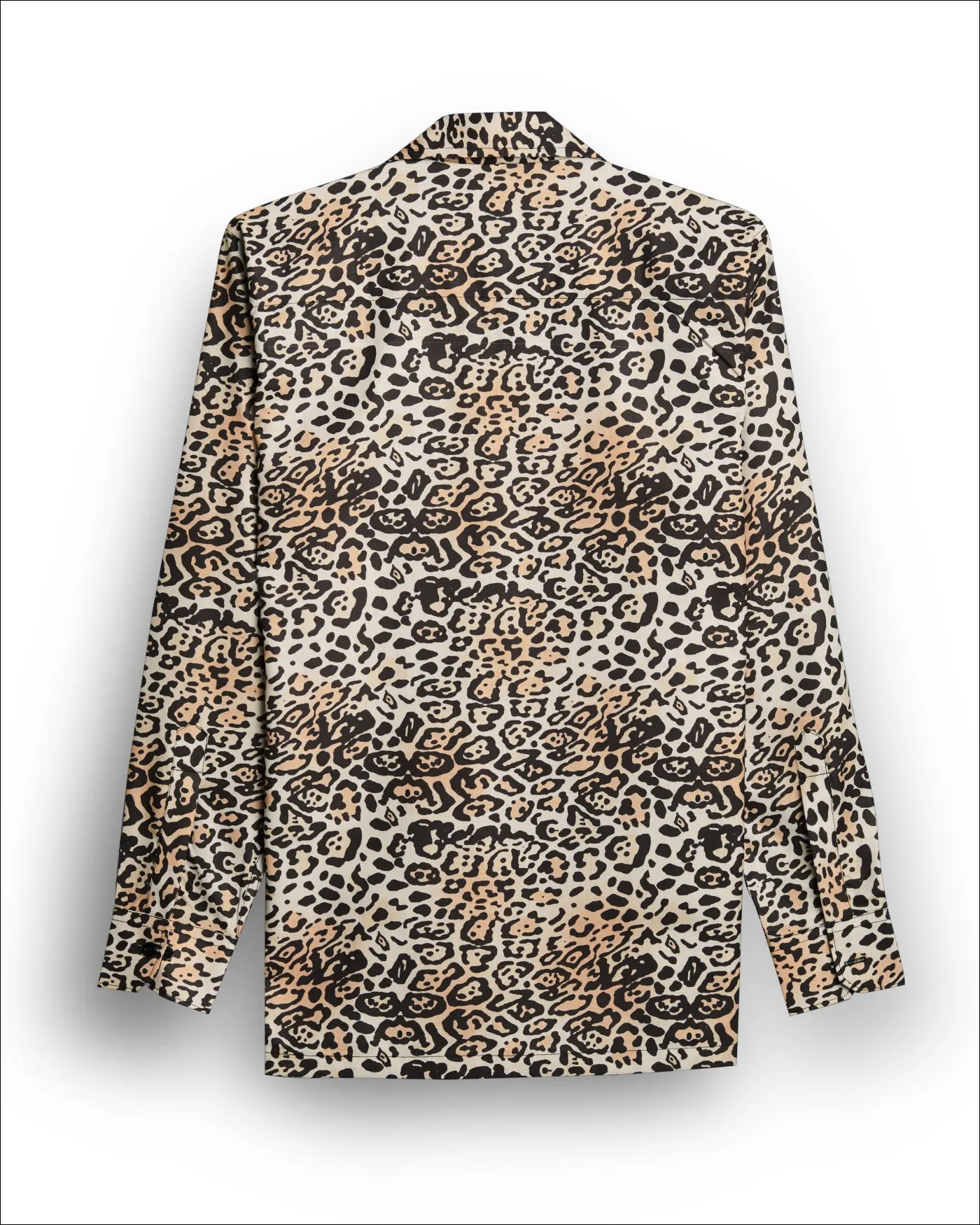 Brown Leopard Printed Shirt