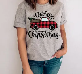 Buffalo Plaid Truck