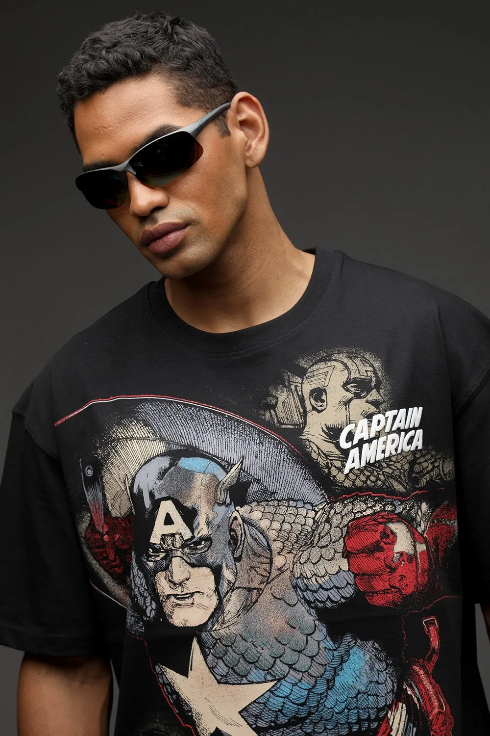 Captain America Oversized T-shirt