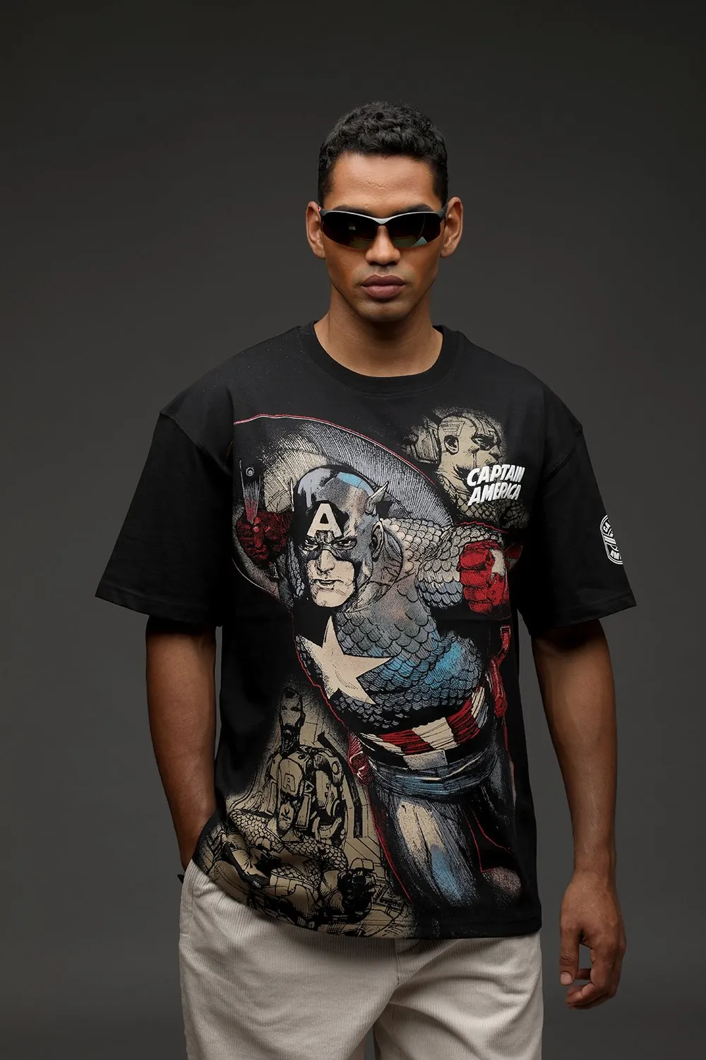 Captain America Oversized T-shirt