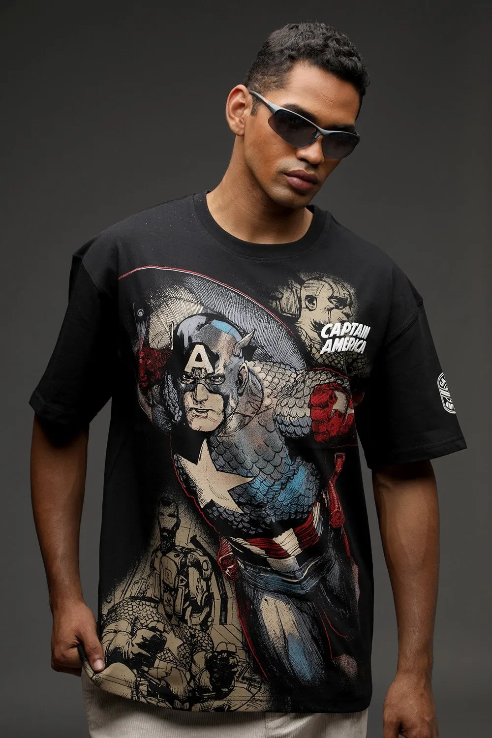 Captain America Oversized T-shirt