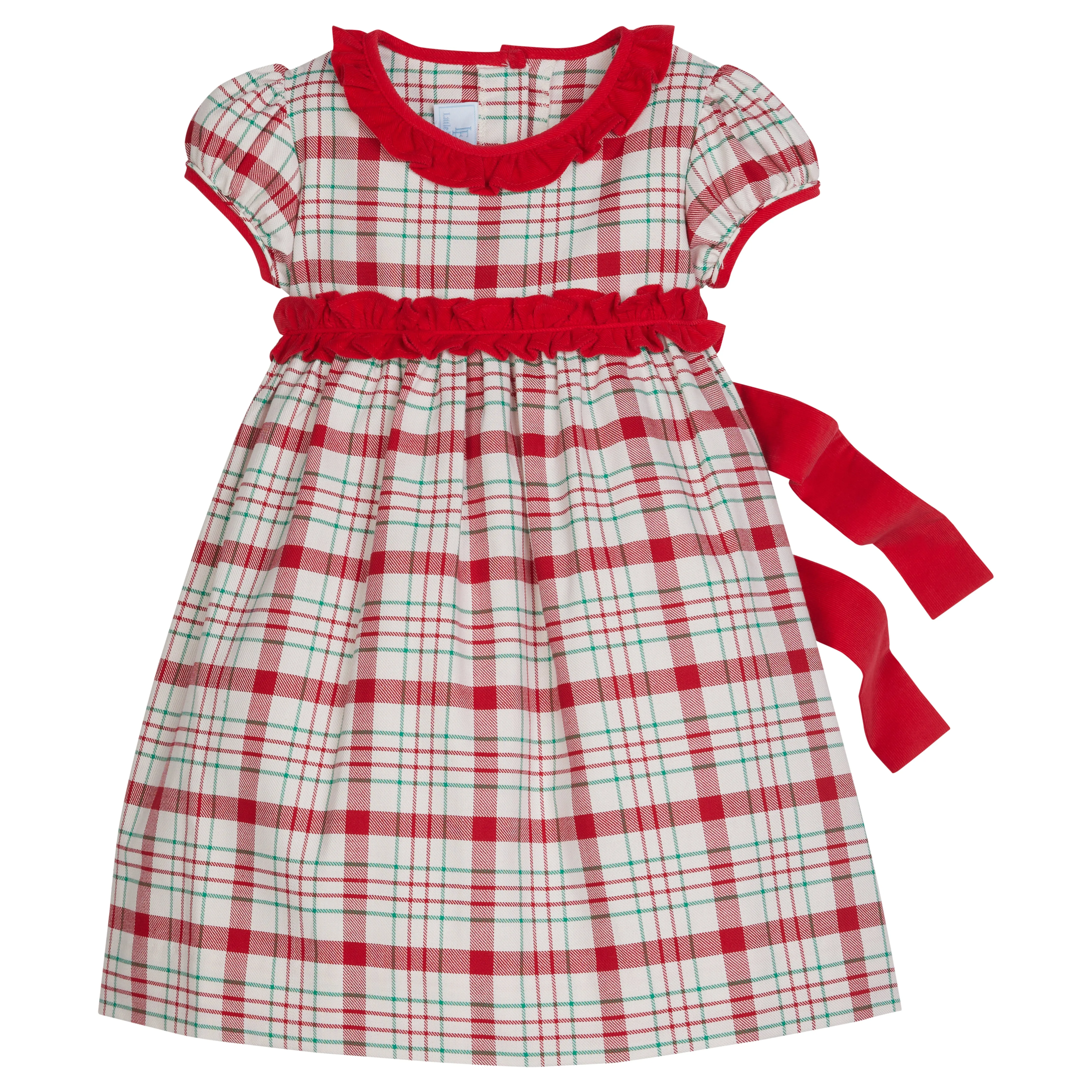 Caroline Dress - Holiday Plaid