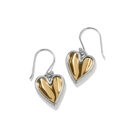 Cascade Heart Reversible Earrings