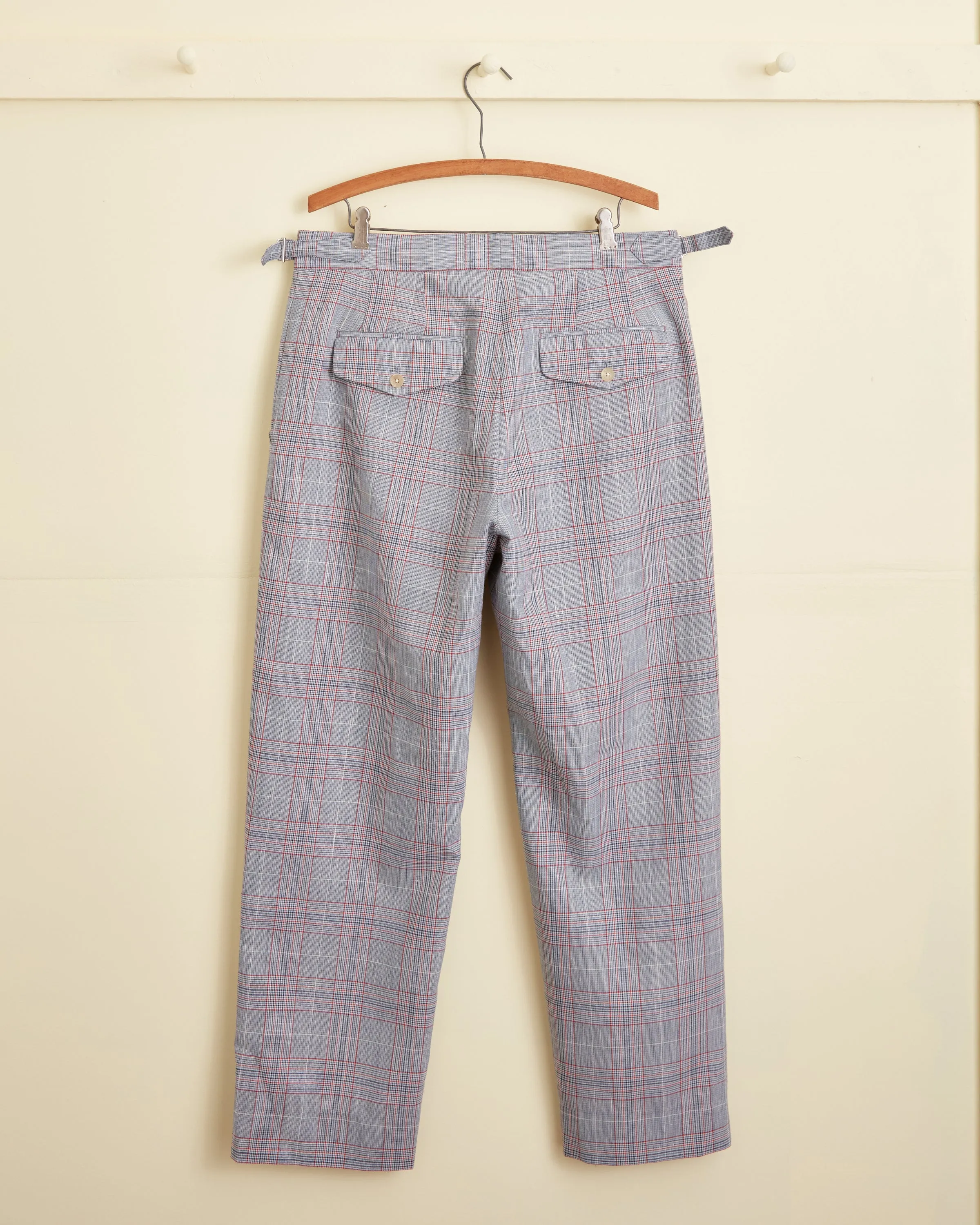 Cinnabar Plaid Trousers - 33