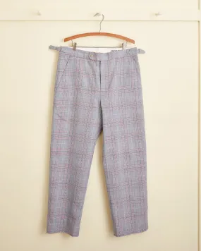 Cinnabar Plaid Trousers - 33