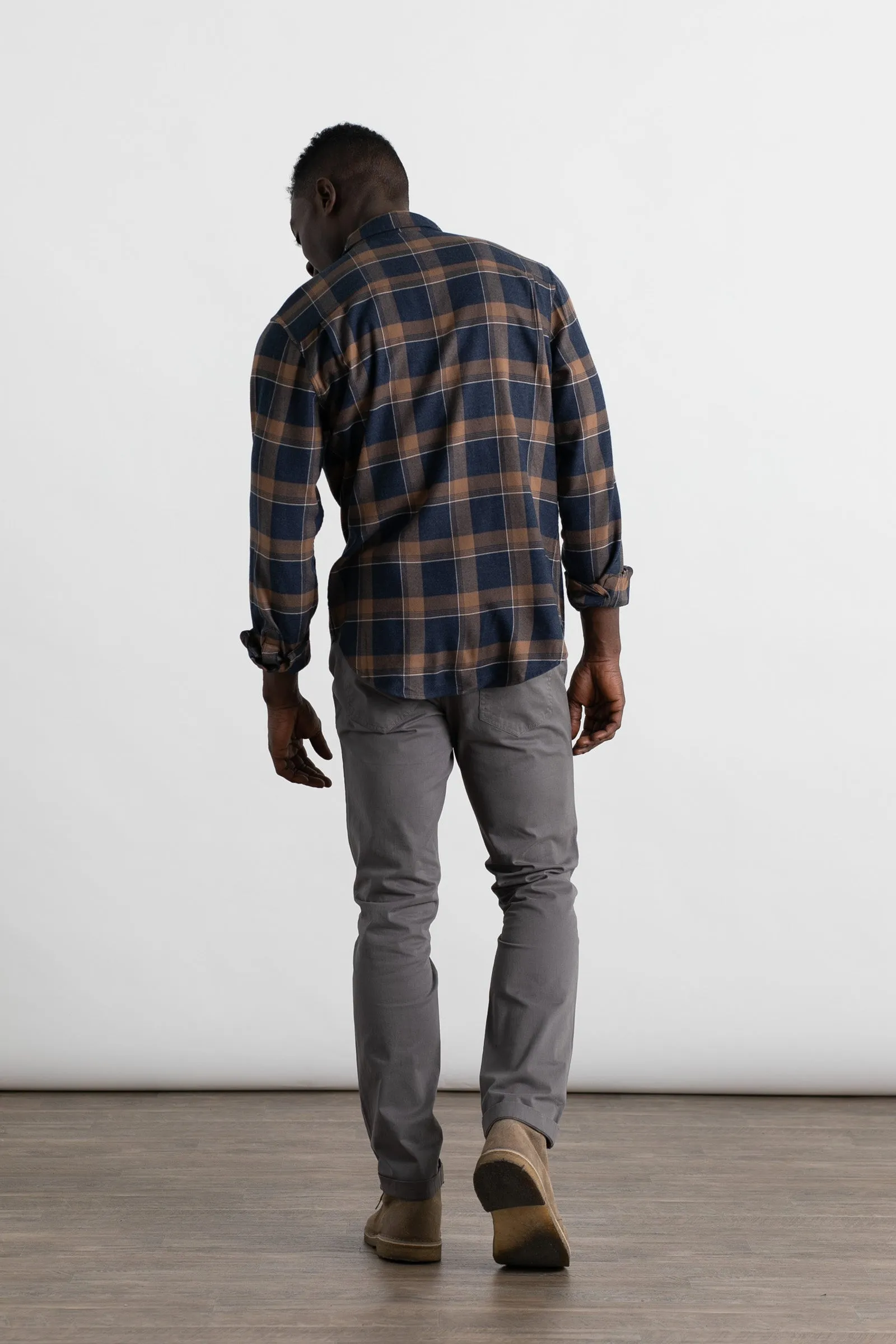 Cole Slim Shirt / Skyline Plaid