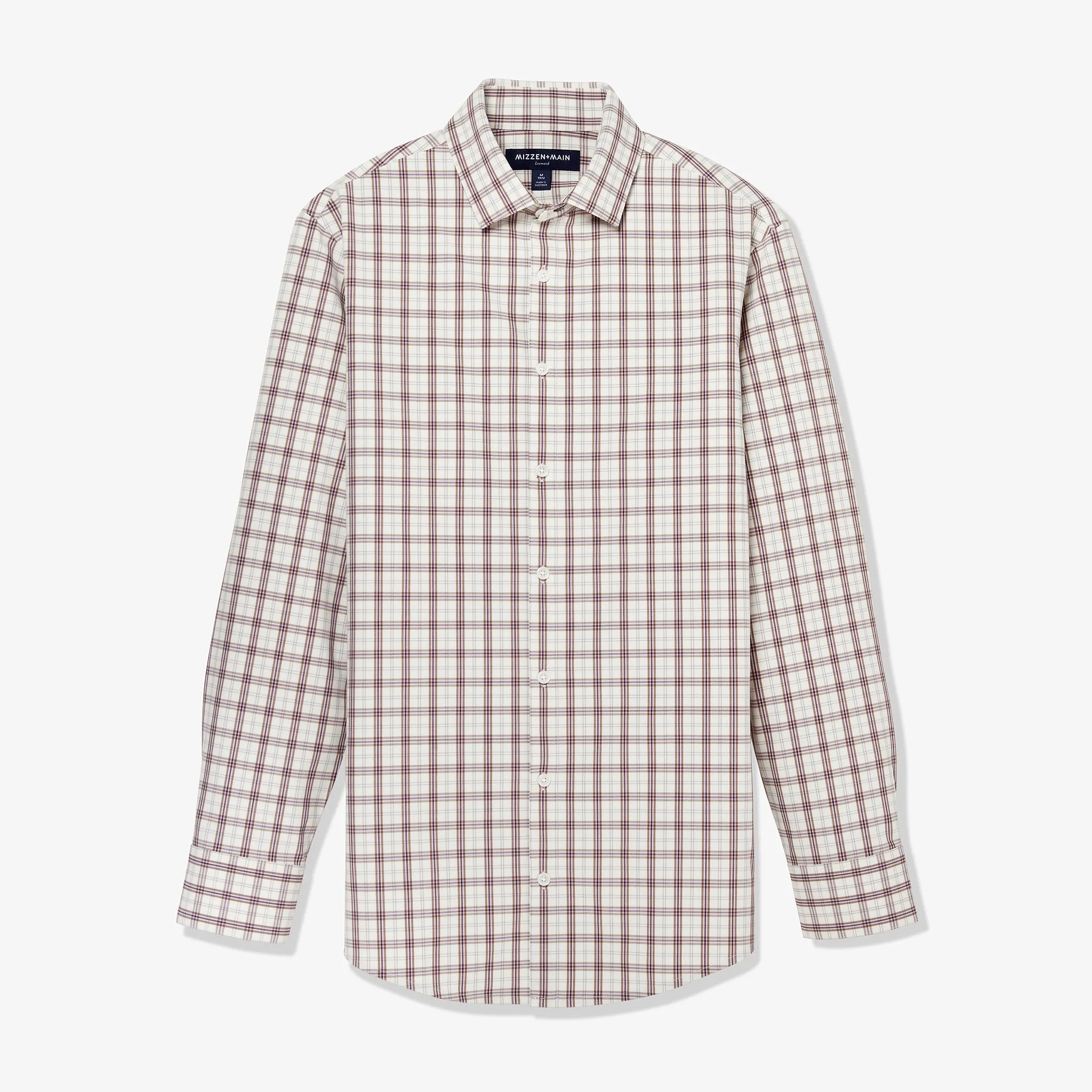 Cream Caribou Plaid