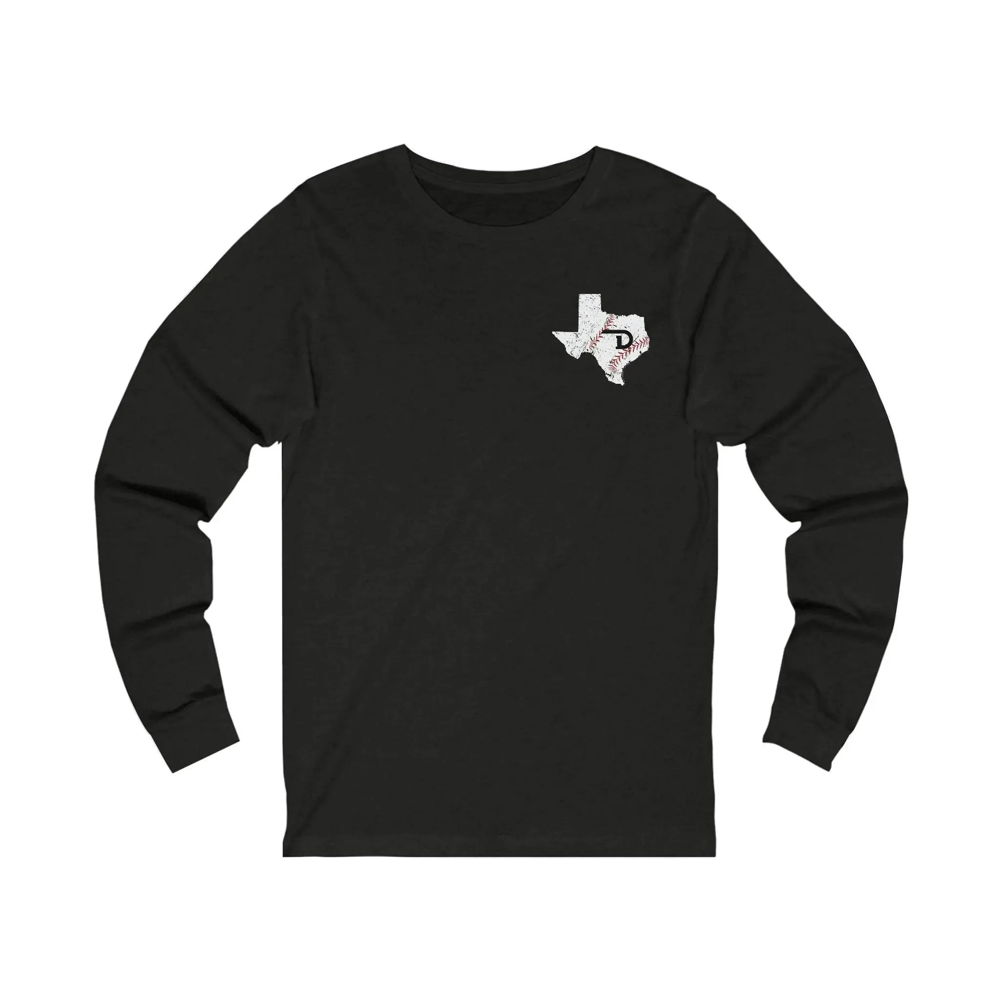 D1 Texas Baseball Long Sleeve Tee