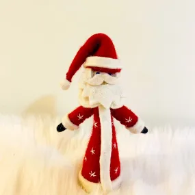 Felt Santa Handmade Tree Topper