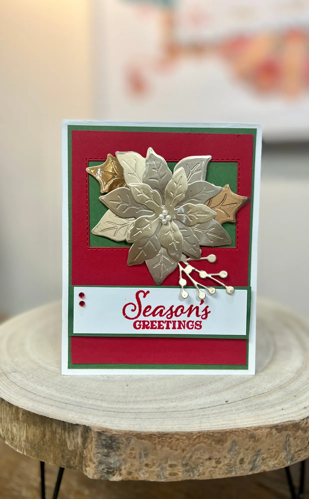 Handmade Cards By Carol - Winter Holiday