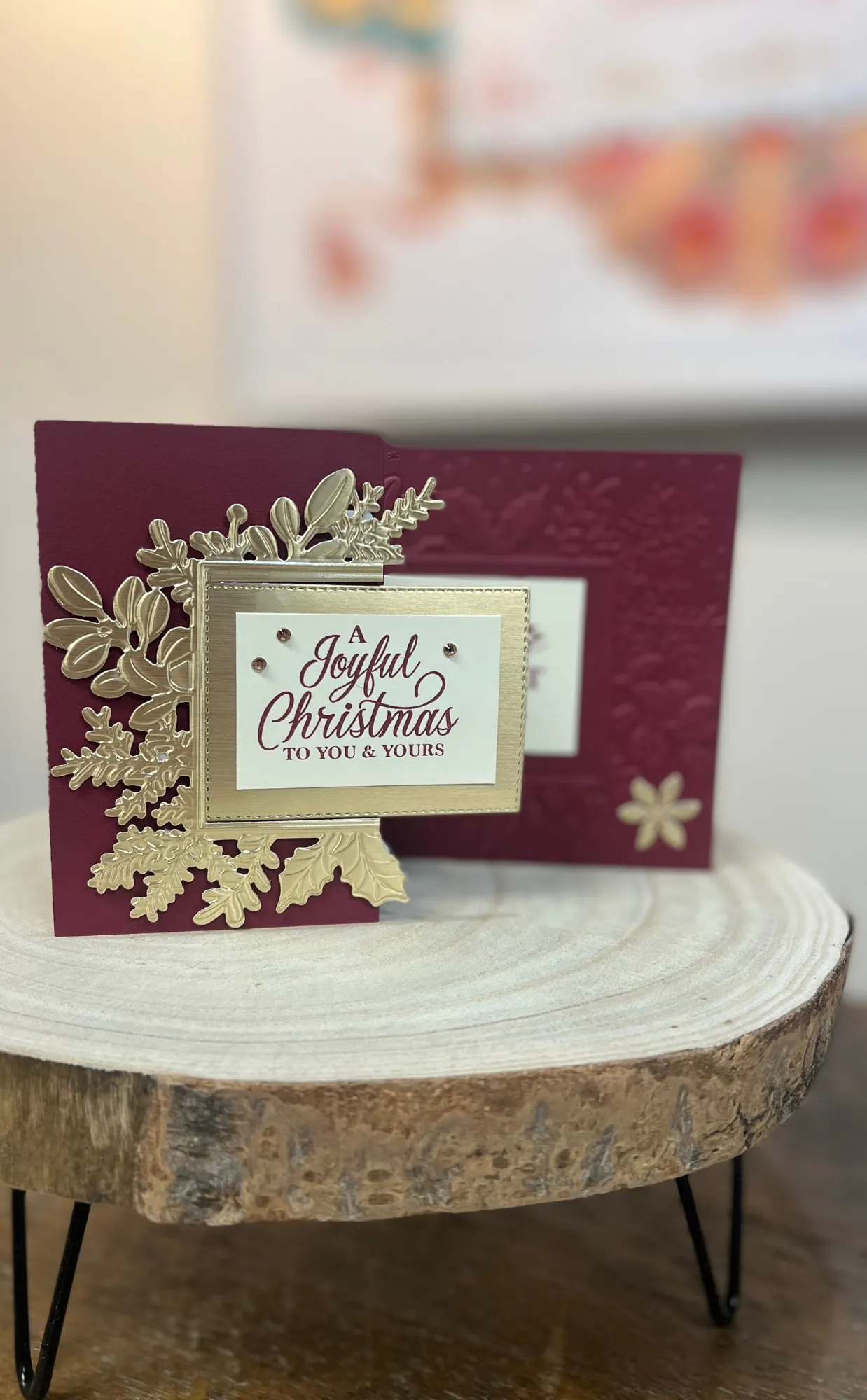 Handmade Cards By Carol - Winter Holiday