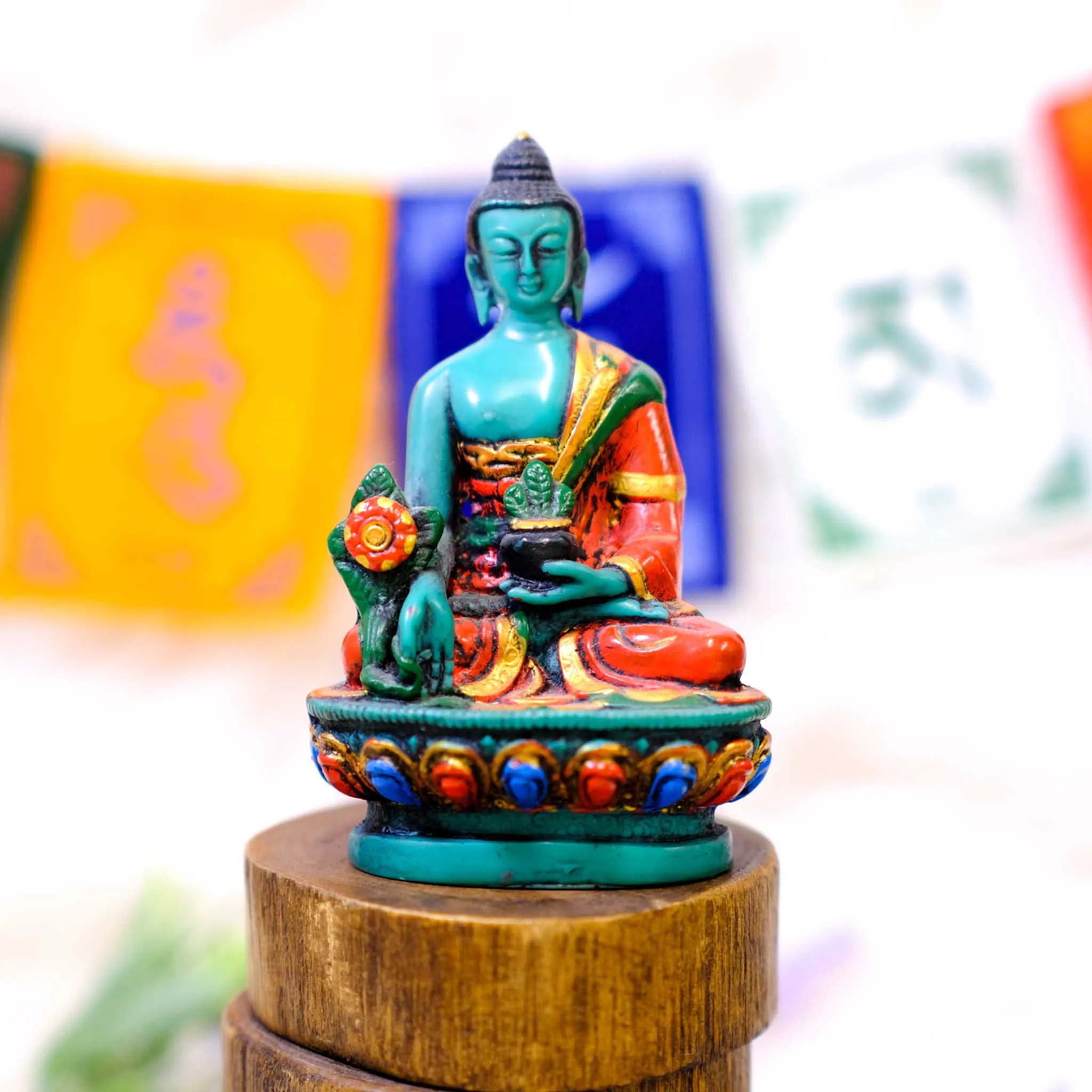 Handmade Healing Buddha Statue