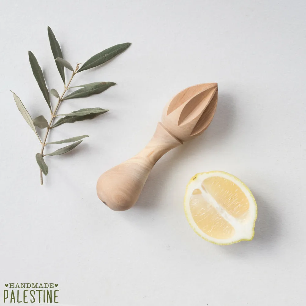 Handmade Olive Wood Lemon Reamer