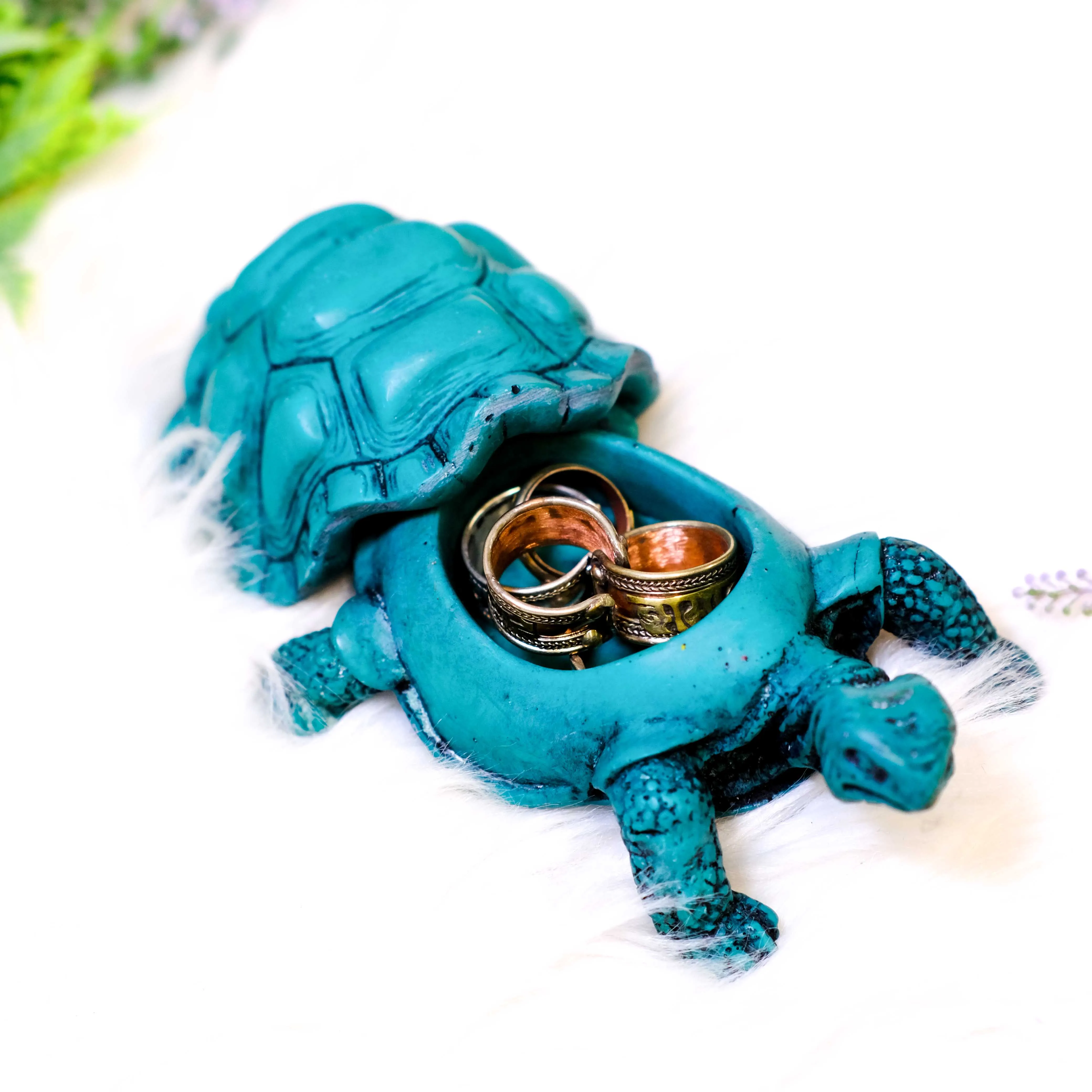 Handmade Turtle Statue