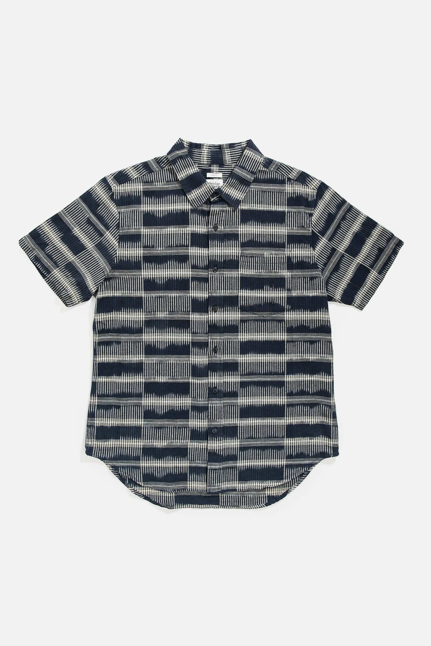 Harbor Slim Shirt / Ikat Plaid