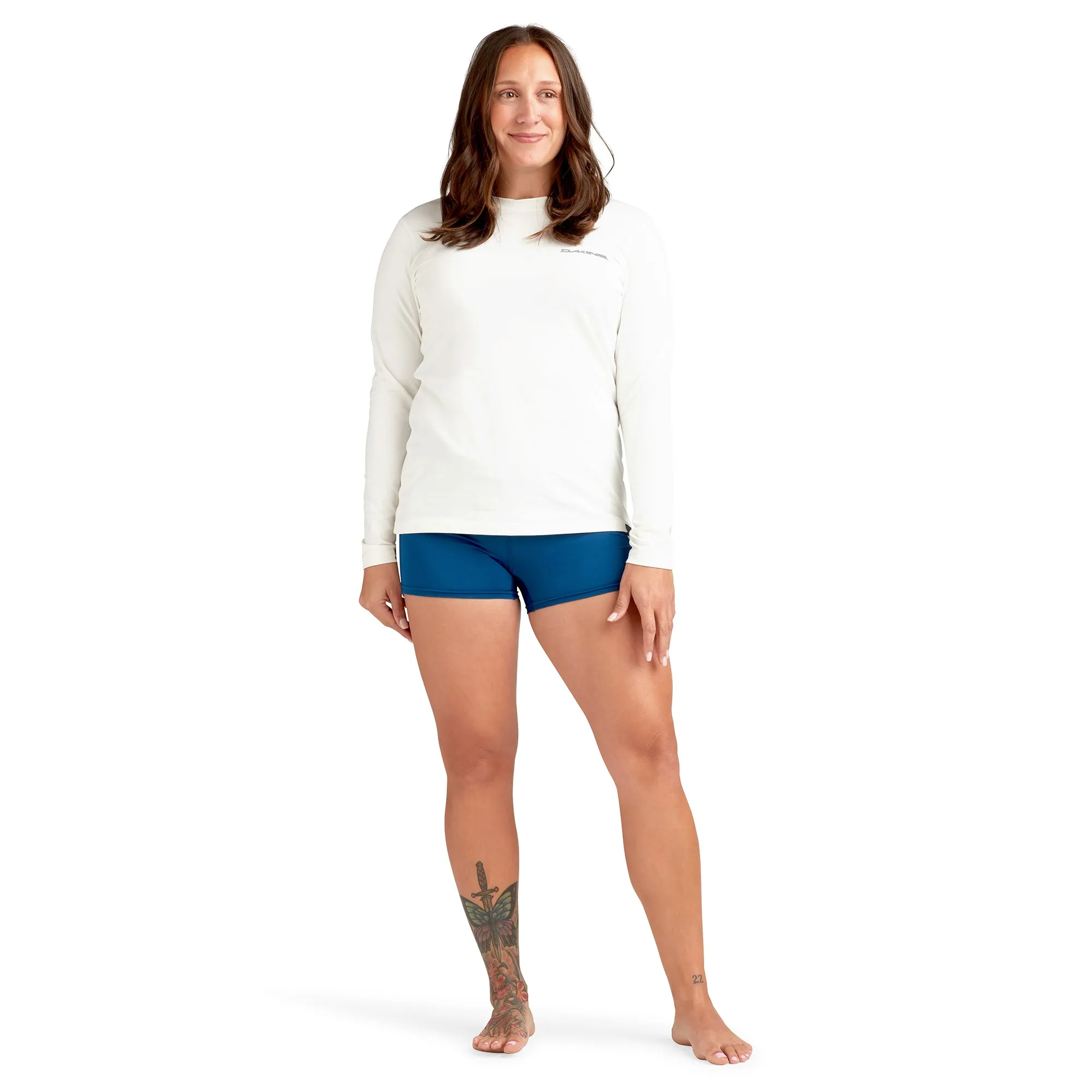 HD Loose Fit Long Sleeve Rashguard Crew - Women's