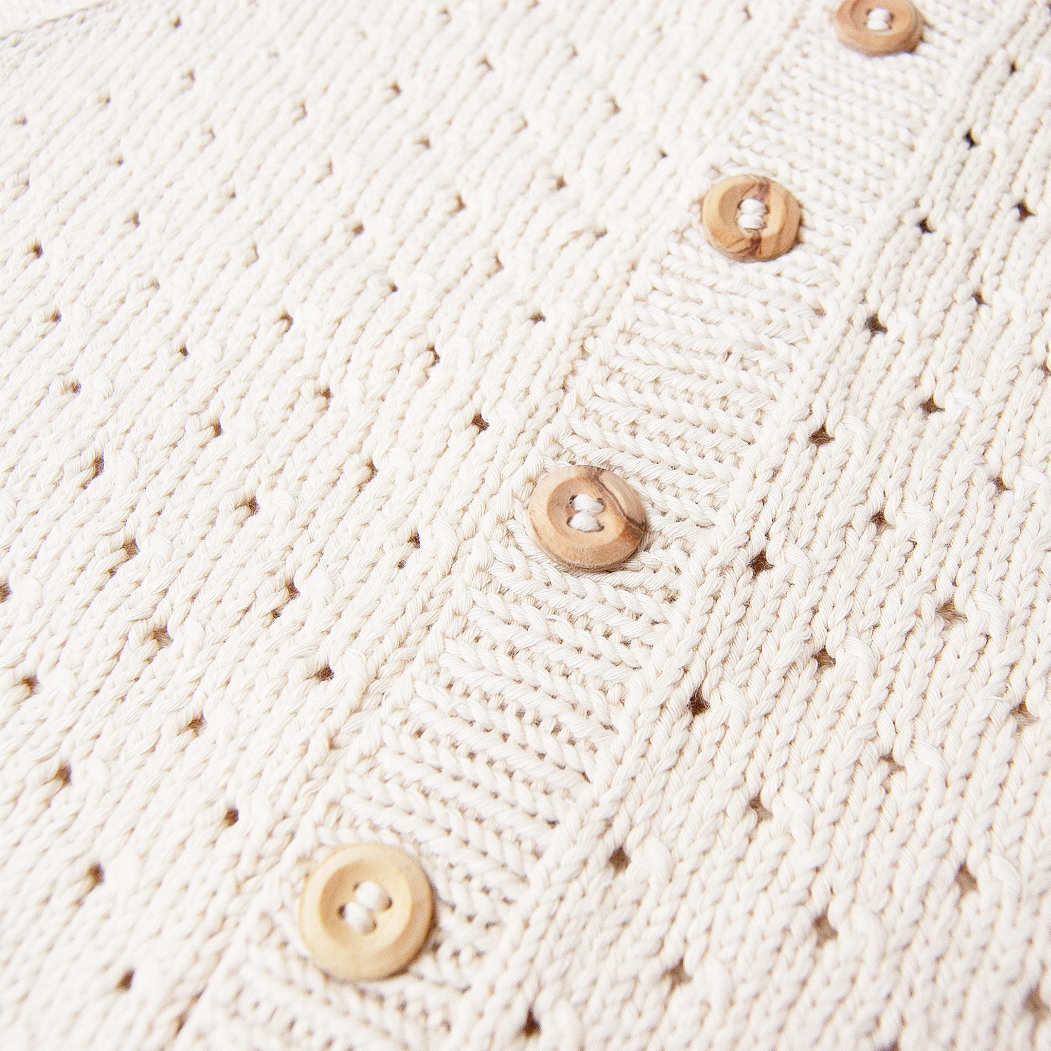 Heirloom Handmade Organic Cardigan - Linde