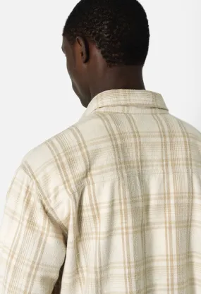 Hemi Oversized Shirt / Wheat Check