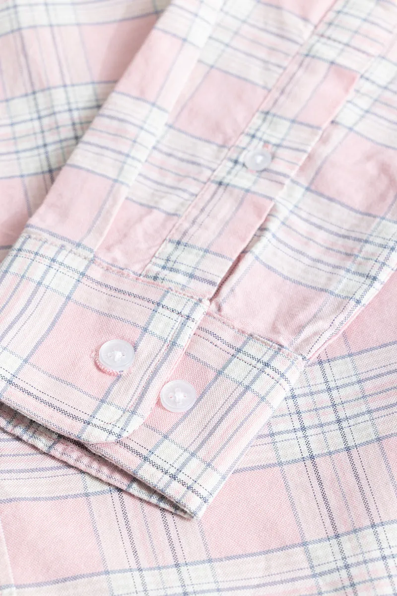 Interlock Plaid Pink Check Shirt