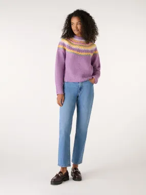 Isla Patterned Yoke Jumper