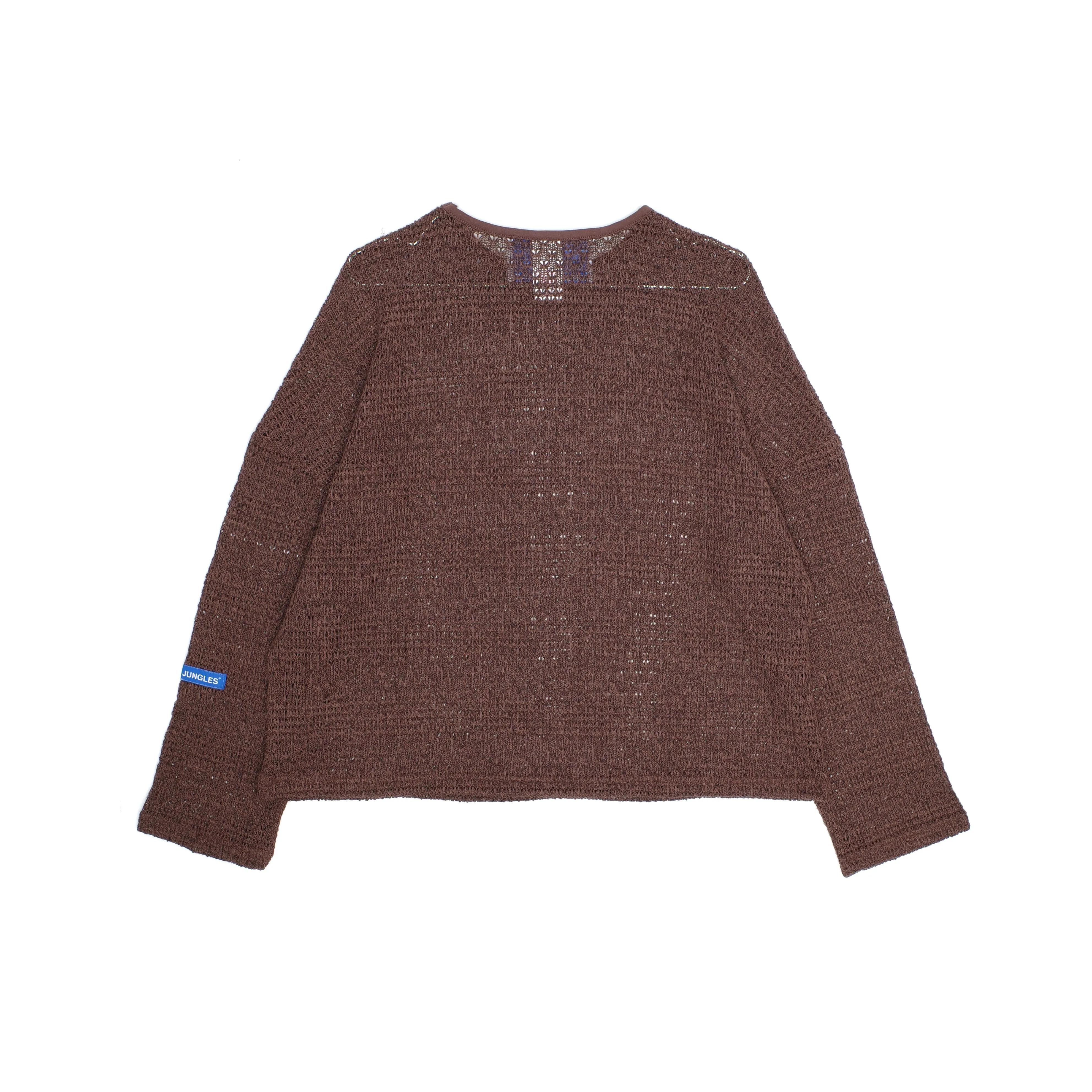 Jungles Jungles Loose Knit Sweater "Brown"