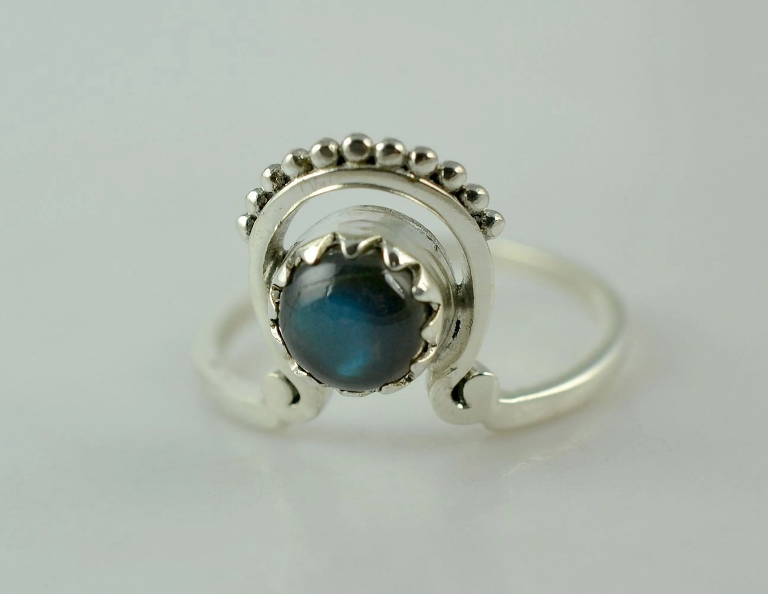 Labradorite 925 Solid Sterling Silver Handmade Ring